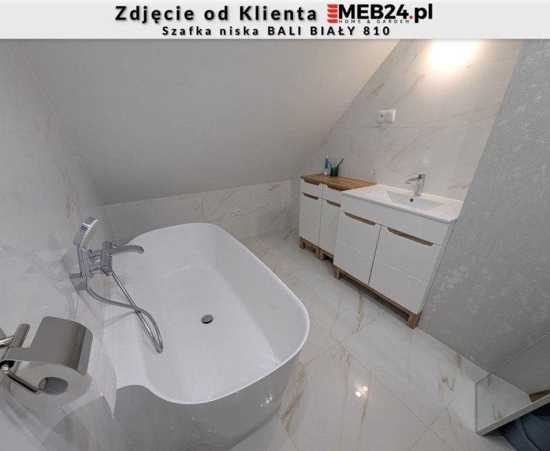 Szafka niska BALI BIAŁY 810 - zdjęcie od klienta