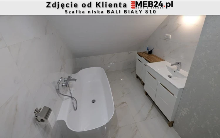 Szafka niska BALI BIAŁY 810 - zdjęcie od klienta