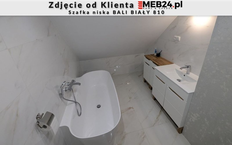 Szafka niska BALI BIAŁY 810 - zdjęcie od klienta