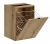 Zestaw mebli łazienkowych VIVA CASHMERE - szafka pod blat 40cm z koszem na pranie NOVA OAK 81-40-1DK