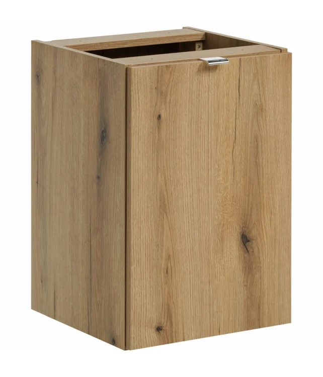 Zestaw mebli łazienkowych VIVA CASHMERE - szafka pod blat 40cm z koszem na pranie NOVA OAK 81-40-1DK
