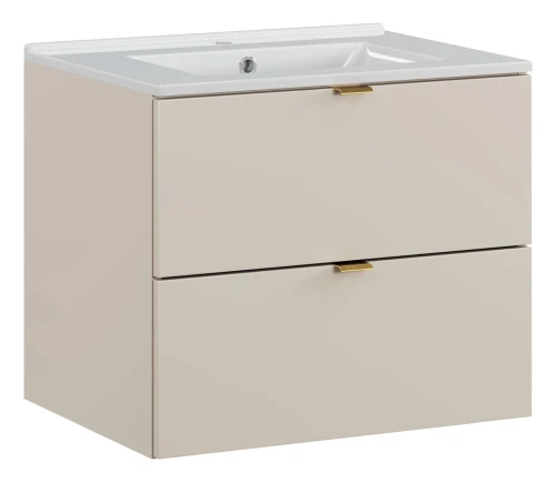 Zestaw mebli łazienkowych DALIA CASHMERE szafka 60 cm 2 szuflady z umywalką Lava