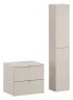 Zestaw mebli łazienkowych DALIA CASHMERE 60 cm z blatem 60 cm i słupkiem - 4 elementy