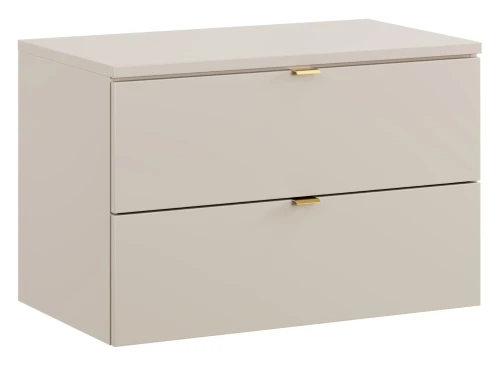 Zestaw mebli łazienkowych DALIA CASHMERE szafka 80 cm 2 szuflady z blatem 80 cm