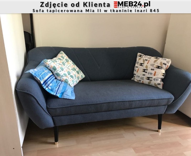 Sofa Mia II w stylu skandynawskim - zdjęcie od klienta