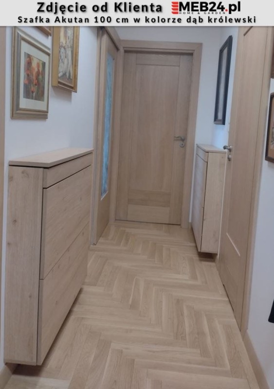 Szafka na buty Akutan 100 cm na dotyk - zdjęcie od klienta