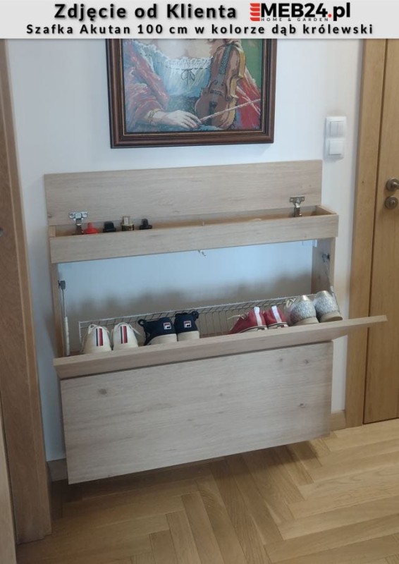 Szafka na buty Akutan 100 cm na dotyk - zdjęcie od klienta