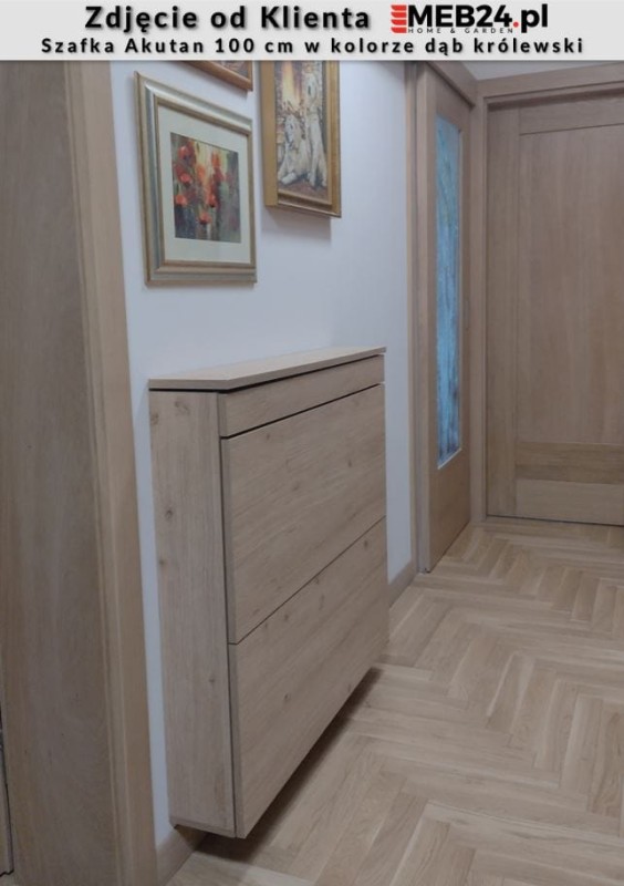 Szafka na buty Akutan 100 cm na dotyk - zdjęcie od klienta