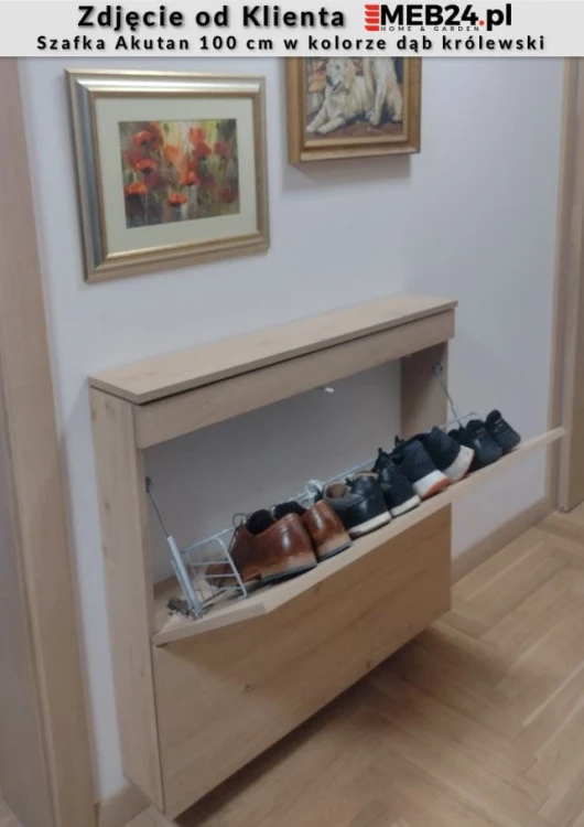Szafka na buty Akutan 100 cm na dotyk - zdjęcie od klienta