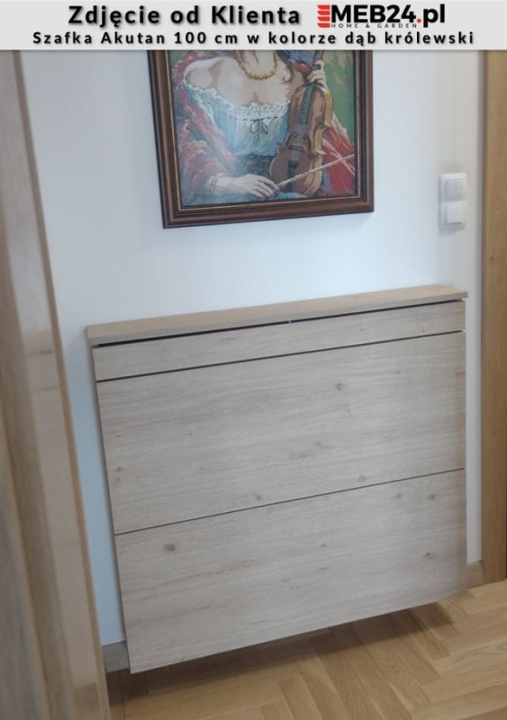 Szafka na buty Akutan 100 cm na dotyk - zdjęcie od klienta