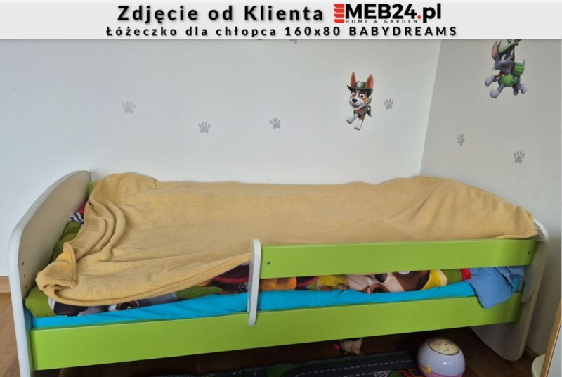 Łóżeczko dla chłopca 160x80  zdjęcie od klienta