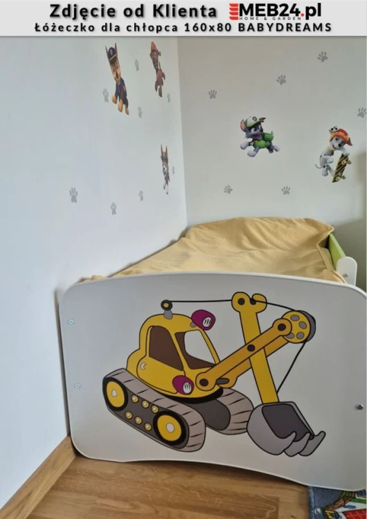 Łóżeczko dla chłopca 160x80  zdjęcie od klienta