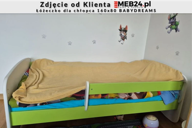 Łóżeczko dla chłopca 160x80 zdjęcie od klienta