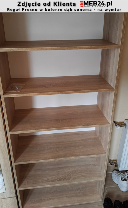 Regał Fresno - spersonalizowany - zdjęcie od klienta