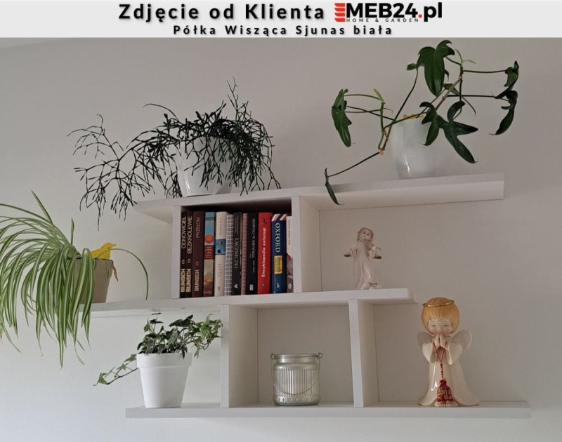 Półka Wisząca Sjunas biała - zdjęcie od klienta
