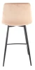 Półhoker tapicerowany Chic H-2 Velvet Bluvel 28 beż