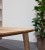 Stolik kawowy ENDOCARP 68x41 cm | Jesion