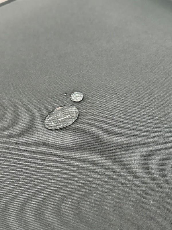 Narożnik ogrodowy z technorattanu Puerto BIG + stolik i 2x pufy Brąz + Szare poduszki