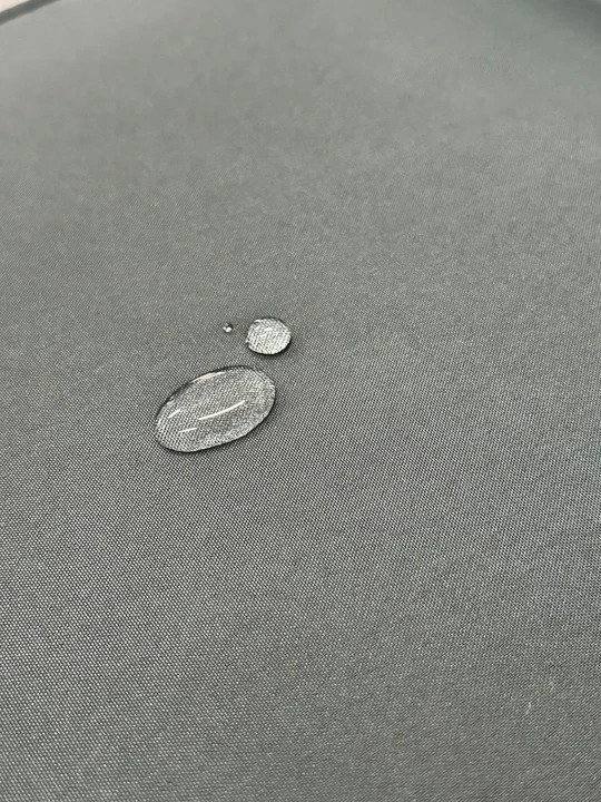 Narożnik ogrodowy technorattan + pufy i stolik Merida Brązowy + Szare poduszki - wodoodporność