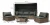 Zestaw ogrodowy wielofunkcyjny Elitar leżanka narożnik + stolik ze schowkiem Brąz + Szare poduszki - wymiary