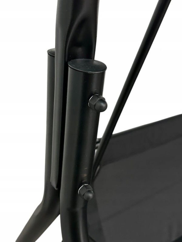 Huśtawka ogrodowa wolnostojąca Classic bujana 3 osobowa Szary