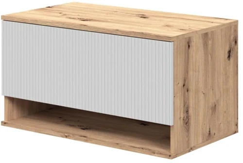 Szafka pod umywalkę Aviola z szufladą do łazienki 80 cm dąb artisan