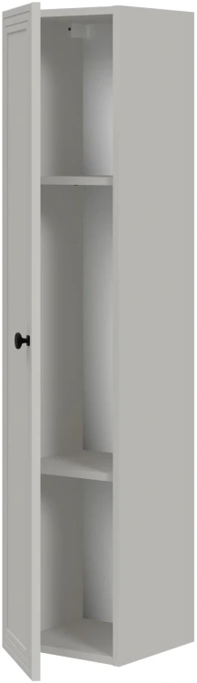 Słupek łazienkowy Toreto wiszący jednodrzwiowy z cichym domykiem 32 cm cashmere