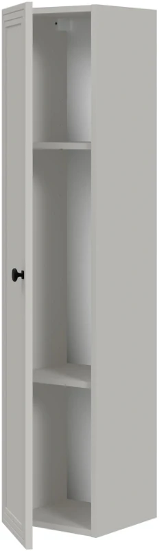 Słupek łazienkowy Toreto wiszący jednodrzwiowy z cichym domykiem 32 cm cashmere