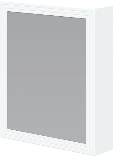 Szafka lustrzana Toreto z cichym domykiem do łazienki 60 cm biały mat