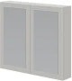 Szafka lustrzana Toreto z cichym domykiem do łazienki 80 cm cashmere mat