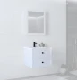 Szafka pod umywalkę Toreto z 2 szufladami do łazienki 60 cm biały