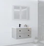Szafka pod umywalkę Toreto z 2 szufladami do łazienki 80 cm cashmere