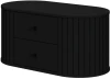 Szafka pod umywalkę Venezia z 2 szufladami do łazienki 95 cm czarny