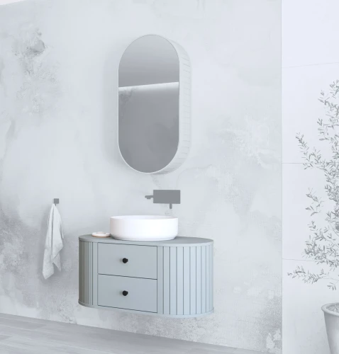 Szafka pod umywalkę Venezia z 2 szufladami do łazienki 95 cm fjord