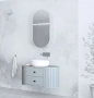 Szafka pod umywalkę Venezia z 2 szufladami do łazienki 95 cm fjord