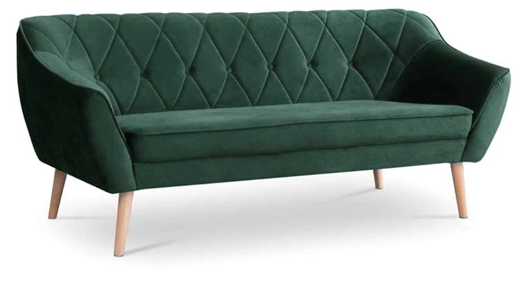 Sofa tapicerowana Cindy III w stylu skandynawskim 48H - Royal 25