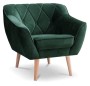 Fotel tapicerowany Cindy w stylu skandynawskim 48H - Royal 25