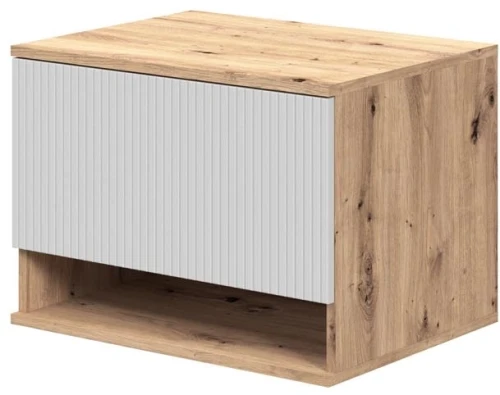 Szafka pod umywalkę Aviola z szufladą 60 cm dąb artisan/kaszmir mat