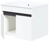 Szafka pod umywalkę Figaro dwudrzwiowa nowoczesna do łazienki 60 cm biały