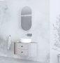 Szafka pod umywalkę Venezia z 2 szufladami do łazienki 95 cm cashmere