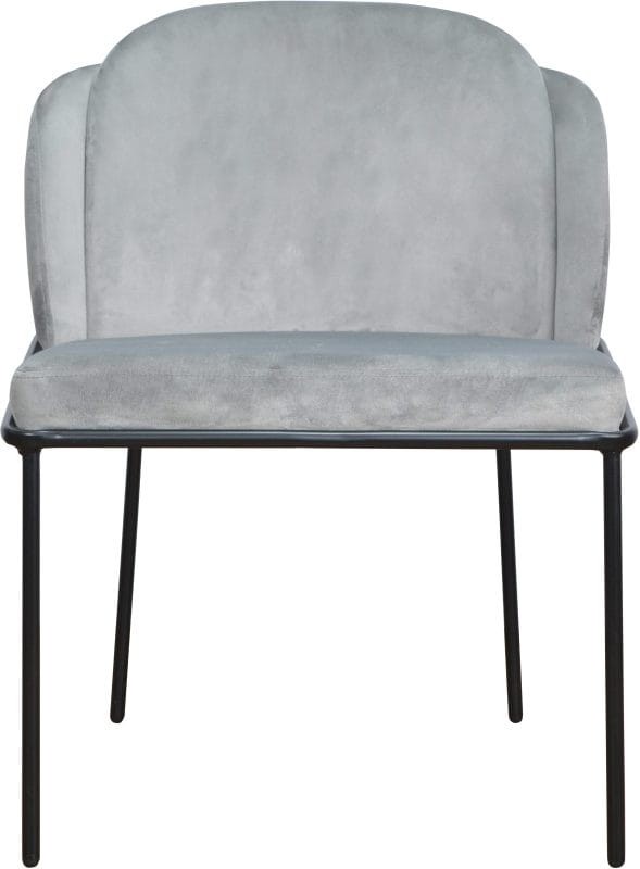 Krzesło tapicerowane Polly New czarny - Fresh 14, czarny stelaż