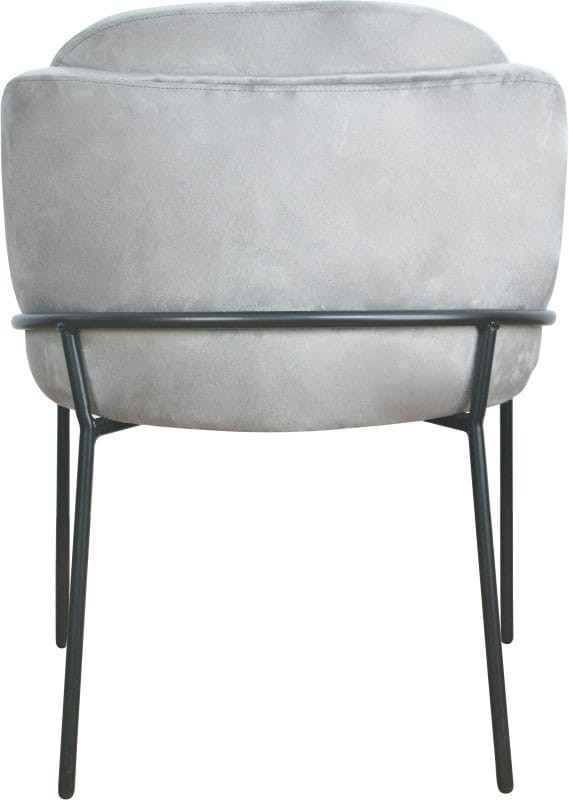 Krzesło tapicerowane Polly New czarny - Fresh 14, czarny stelaż