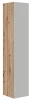 Słupek łazienkowy Aviola jednodrzwiowy nowoczesny 33 cm dąb artisan/kaszmir mat