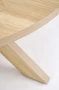 Stół okrągły Morus w stylu skandynawskim do jadalni 120 cm naturalny