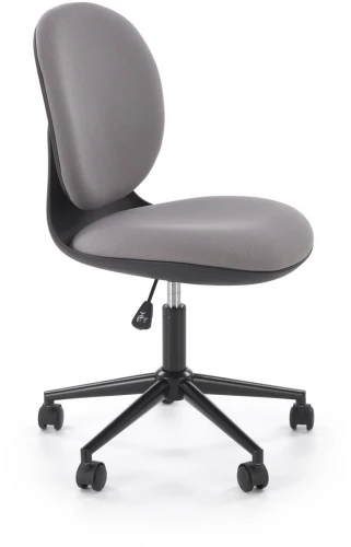 Fotel obrotowy Orion nowoczesny do pokoju młodzieżowego czarny/popielaty