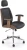 Fotel gabinetowy Timber obrotowy z mechanizmem TILT do biura orzechowy/czarny