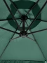 Parasol ogrodowy Merato składany z wysięgnikiem 350 cm + pokrowiec Zielony