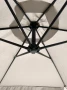 Parasol ogrodowy Merato składany z wysięgnikiem 350 cm + pokrowiec Jasny szary