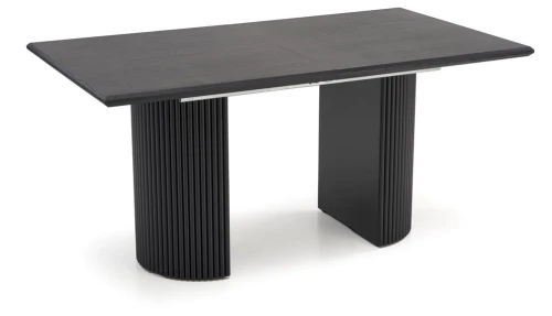 Stół rozkładany Bolero prostokątny do jadalni 160-250 cm dąb naturalny/czarny