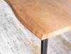 Stół rozkładany Fresno do jadalni 120-180 cm dąb artisan/czarny